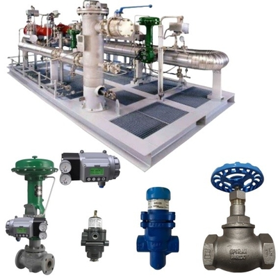 FISHER Actuator 667-45i với Masoneilan SVI3 Positioner và hiệu suất chính xác Spirax sarco Pneumatic Relief Valves BRV2S/BRV2B/25P cho Chinese Skid
