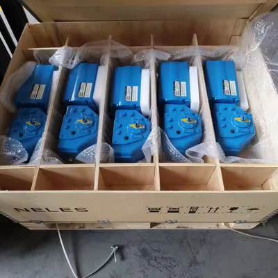 Sản phẩm Neles K Series Limit Switch Double Acting B1 Valmet Piston Type Quarter Turn Pneumatic Actuators với Valve Ball