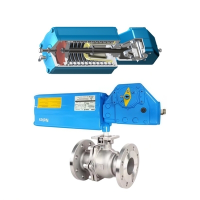 Sản phẩm Neles K Series Limit Switch Double Acting B1 Valmet Piston Type Quarter Turn Pneumatic Actuators với Valve Ball
