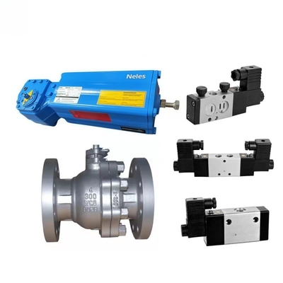 Sản phẩm Neles K Series Limit Switch Double Acting B1 Valmet Piston Type Quarter Turn Pneumatic Actuators với Valve Ball