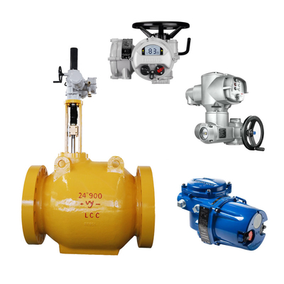 A2000 Electric Axial Flow Control Valve Factory Customized OEM Rotork Auma Limitorque Máy điều khiển động lực van điện