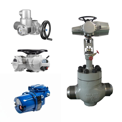 A2000 Electric Axial Flow Control Valve Factory Customized OEM Rotork Auma Limitorque Máy điều khiển động lực van điện
