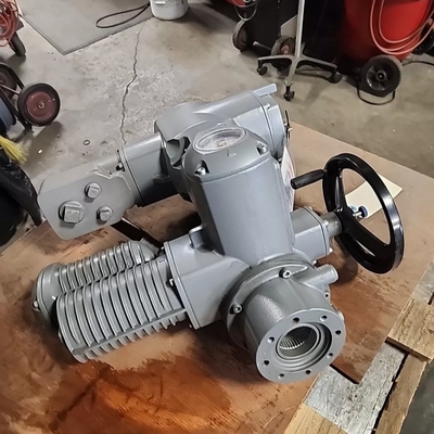 Trung Quốc A2000 Electric Axial Flow Valve Nhà sản xuất OEM AUMA Electric Valve Actuator Oil and Gas Electric Control Valve