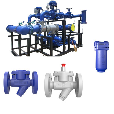 Đơn vị trao đổi nhiệt Nhà máy Giải pháp nhiệt tùy chỉnh chất lượng cao áp suất giảm van van kiểm soát bẫy hơi nước
