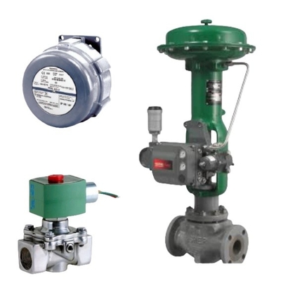 Van điều khiển Fisher DVC6200 và van điện tử Asco và các bộ phận van khác trong kho để bán