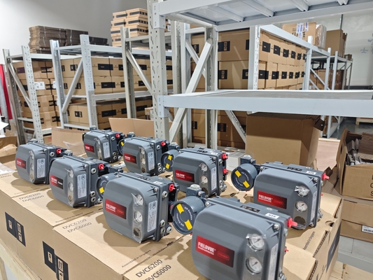 Nhà sản xuất van điều khiển phun khí khí khí nén tùy chỉnh Fisher đơn hoạt động đôi với phản hồi DVC6200 Valve Positoner