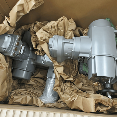 AUMA SA và GS Động cơ điện đa vòng hoàn toàn mới Trung Quốc Máy van điều khiển dòng chảy trục điện đường kính lớn tùy chỉnh