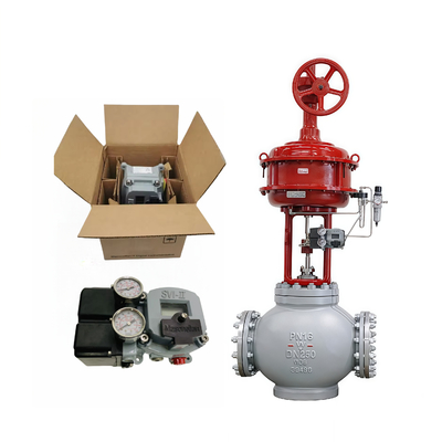 Bộ định vị van thông minh SVI2 Masoneilan gốc Trung Quốc Van điều khiển một chỗ ngồi cân bằng áp suất cho điều khiển quy trình