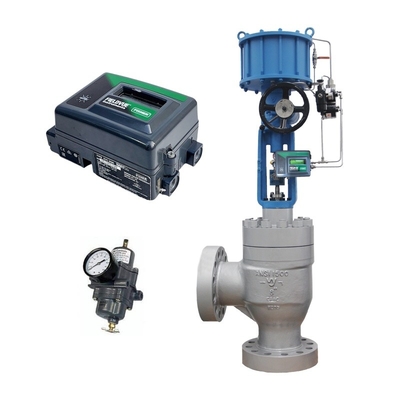 Van điều khiển mức cao phân đoạn nhiệt độ cao dư lượng WUZHONG Trung Quốc, Bộ điều khiển van kỹ thuật số Fisher DVC2000