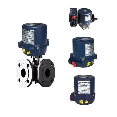 Cụm kiểm soát thương hiệu Trung Quốc Cụm bóng với Rotork ROM Actuator Electric