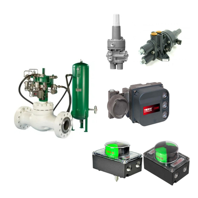 Van điều khiển nhãn hiệu Trung Quốc với bộ định vị van Fisher DVC6200, van ngắt Fisher 377, công tắc giới hạn Solso SB