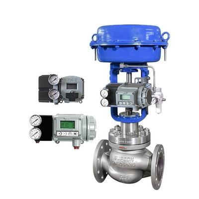 Nhà cung cấp kiểm soát chất lỏng Dòng LN81 Trung Quốc Van điều khiển khí nén một chỗ ngồi Masoneilan SVI2 SVI3 Bộ định vị van kỹ thuật số