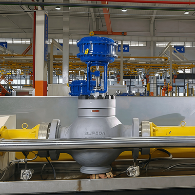 Nhà cung cấp kiểm soát chất lỏng Dòng LN81 Trung Quốc Van điều khiển khí nén một chỗ ngồi Masoneilan SVI2 SVI3 Bộ định vị van kỹ thuật số