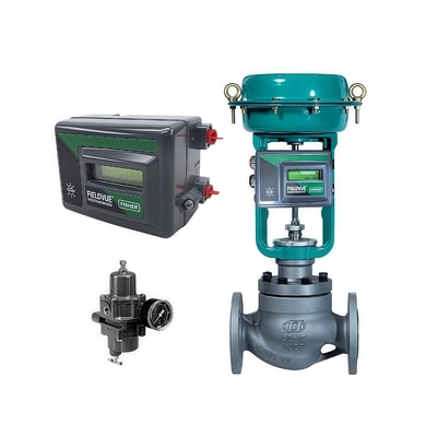 Van điều khiển ghế đơn thay đổi nhanh của nhà cung cấp OEM 67C Series Bộ điều chỉnh lọc Fisher DVC2000 Bộ định vị van thông minh