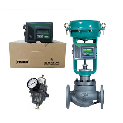 Tùy chỉnh nhiệt độ cao Pneumatic Diaphragm Control Valve Fisher DVC2000 Digital Valve Controller Positioners