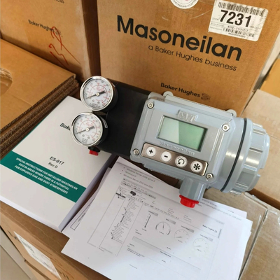 Van điều khiển lưu lượng khí nén Trung Quốc Tùy chỉnh Bộ định vị van Masoneilan SVI1000 Bộ khuếch đại BR400 Bộ điều chỉnh bộ lọc khí 78-40