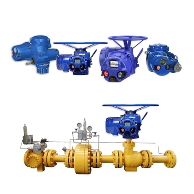 Flowserve Limitorque Electric Valve Actuator MX QX Series Tùy chỉnh điều khiển lưu lượng van công nghiệp đa vòng / vòng