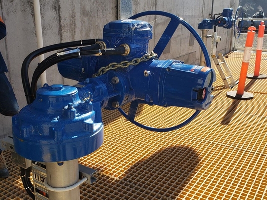 Nhà máy van điều khiển lưu lượng áp suất không khí điện Trung Quốc Tùy chỉnh Flowserve Limitoque MX QX Bộ truyền động van điện thông minh