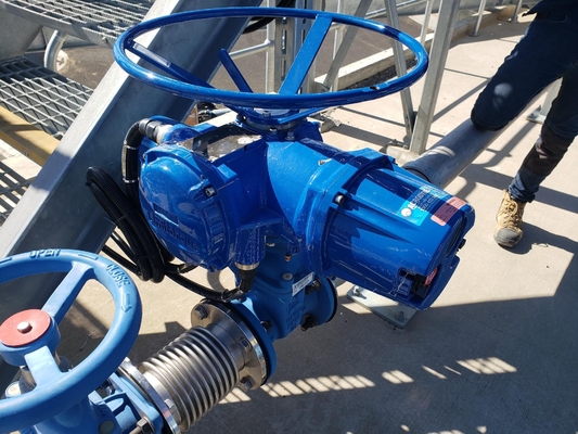 Nhà máy van điều khiển lưu lượng áp suất không khí điện Trung Quốc Tùy chỉnh Flowserve Limitoque MX QX Bộ truyền động van điện thông minh