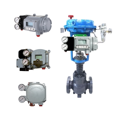 Grey Masoneilan 3730 Valve Positioner With Flowserve Hoa Kỳ Logix 3200 MD Pneumatic Digital Valve Positioner