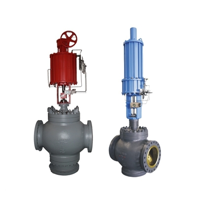 Áp suất van điều khiển ba chiều van điều khiển chuồng cân bằng van điều khiển Samson 3730 loại Máy định vị van điện khí quyển HART