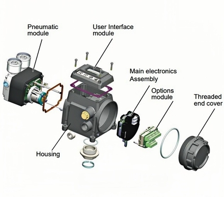 Bộ điều khiển vị trí van kỹ thuật số Masoneilan SVI3 cho van điều khiển áp suất cao