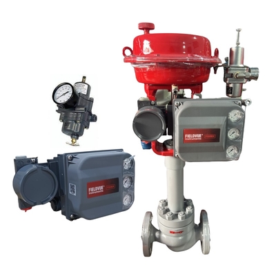 Fisher DVC6200 Digital Valve Positioner Ventil điều khiển khí nén hoạt động đôi