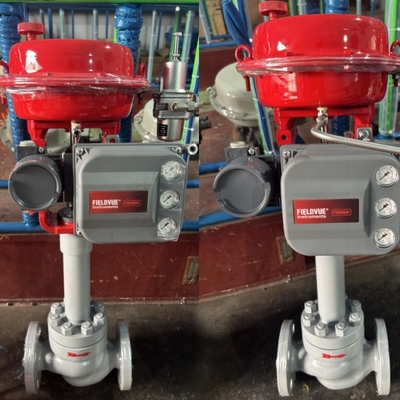 Fisher DVC6200 Digital Valve Positioner Ventil điều khiển khí nén hoạt động đôi