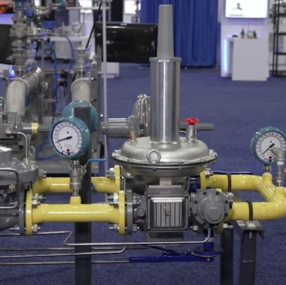 Máy điều khiển áp suất dầu và khí Fisher điều chỉnh áp suất khí hoạt động trực tiếp