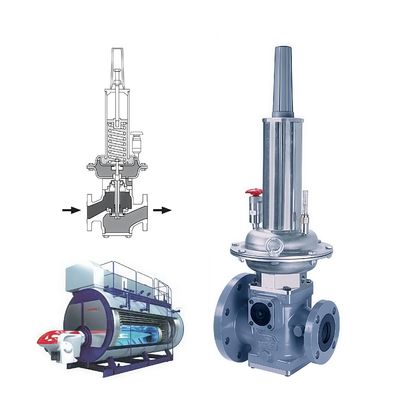 Máy điều khiển áp suất dầu và khí Fisher điều chỉnh áp suất khí hoạt động trực tiếp