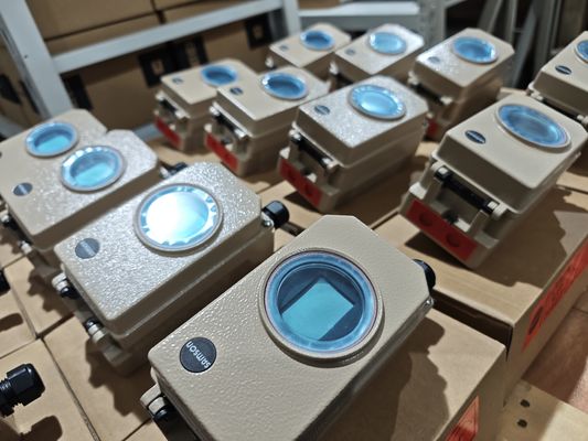 Pneumatic Trung Quốc kiểm soát van bóng với Samson 3730 3731 Valve Positioner và 3963 Solenoid Valve với Stock