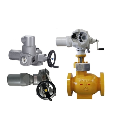 Van điều khiển dòng chảy hướng trục điện, van điều khiển, hộp số bánh răng quay một phần AUMA GS Series, bộ truyền động van quay nhiều vòng SAEx Series