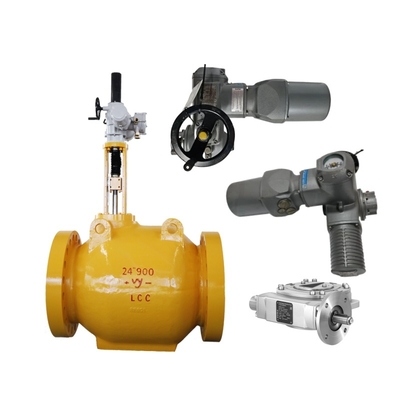 Van điều khiển dòng chảy hướng trục điện, van điều khiển, hộp số bánh răng quay một phần AUMA GS Series, bộ truyền động van quay nhiều vòng SAEx Series
