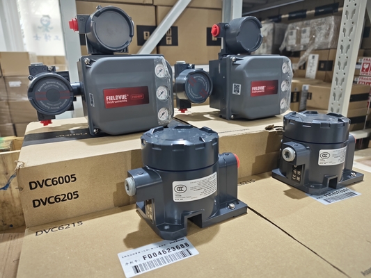 Trung Quốc Pneumatic Control Valve With Valve Controller Fisher DVC6205+DVC6215 Cảm biến di chuyển từ xa Split Type Valve Positioner