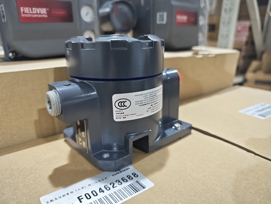 Trung Quốc Pneumatic Control Valve With Valve Controller Fisher DVC6205+DVC6215 Cảm biến di chuyển từ xa Split Type Valve Positioner