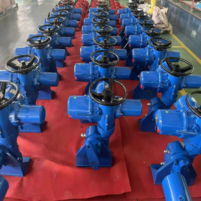 Industrial Intelligent Electric Gate Valve Peckwomy PWMON Series Multi-turn Electric Valve Actuator Kiểm soát tự động
