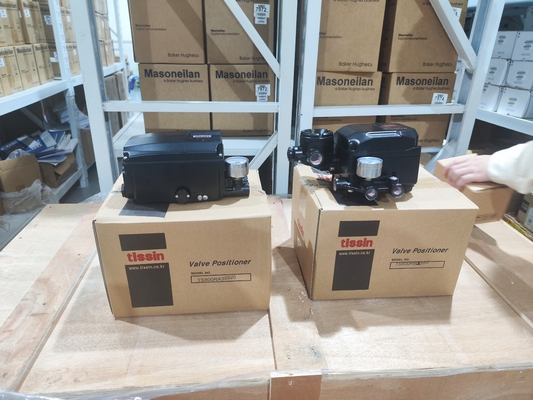 Van bóng khí với bộ định vị thông minh thông minh Tissin TS800/TS805 gốc Hàn Quốc và bộ điều chỉnh bộ lọc SMC AW20