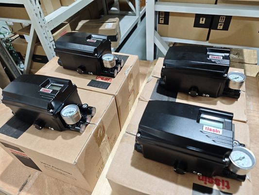 Van điều khiển điện bộ định vị khí nén