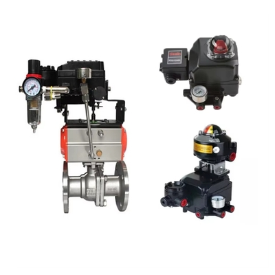 Van bóng với thiết bị định vị điện khí Tissin TS600 gốc với công tắc giới hạn và bộ điều chỉnh bộ lọc IMI NORGREN B64G
