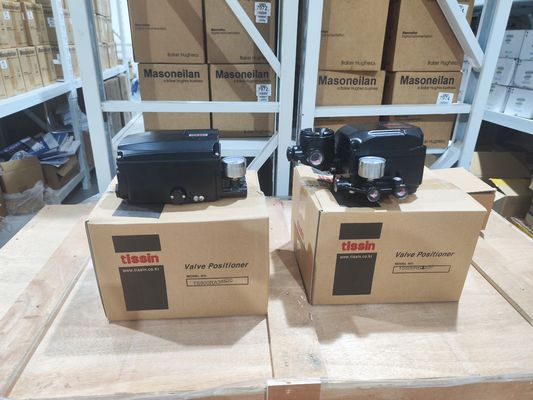 Van điều khiển điện với bộ định vị van thông minh Tissin Bộ định vị khí nén sê-ri TS600 và van điện từ Asco