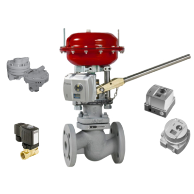 Các bộ phận phụ của van điều khiển khí nén gốc NELES Mesto ND9000/7000 Định vị và nhà cung cấp cổ phiếu van điện tử Burkert