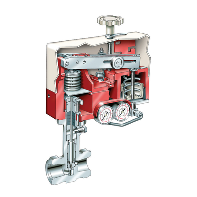 Bộ định vị van thông minh SVI1000 để điều khiển áp suất Masoneilan 28000 Varipak Van điều khiển dòng chảy vi mô chống xâm thực