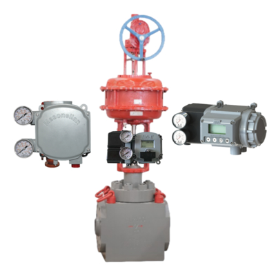 Bộ định vị van kỹ thuật số Masoneilan HART SVI3 với van điện từ