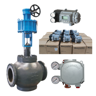 Bộ định vị van kỹ thuật số Masoneilan HART SVI3 với van điện từ