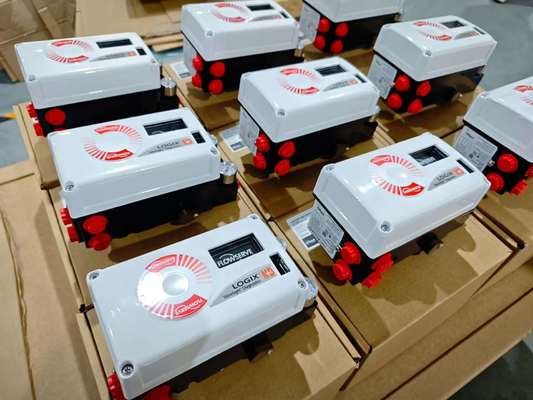 Bộ định vị vị trí kỹ thuật số Flowserve Logix 500md 520MD+37-W1R300-000, bộ định vị van kỹ thuật số tác động kép