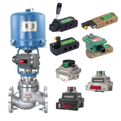 Emerson Fisher FIELDVUE gốc DVC6200 SIS Digital Valve Positioner Controller và Topworx Limited Switch ASCO Solenoid Valve