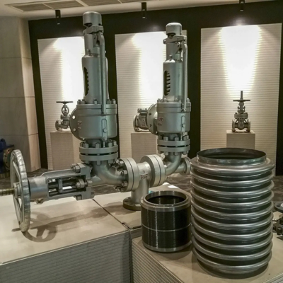 Ventil cứu độ áp suất thép không gỉ Emerson Crosby H-series Ventil an toàn xuân trực tiếp cho giá hơi nước