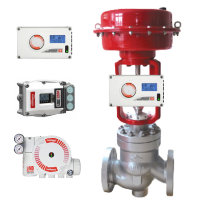 Van điều khiển khí nén và bộ định vị van FLOWSERVE 3200MD 520MD 3800MD chính hãng