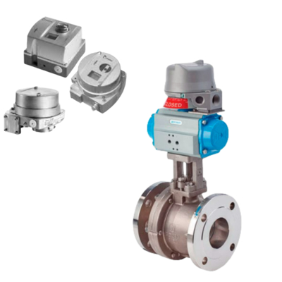 Chính xác và bền New Intelligent Valve Controller NELES Positioner ND9000 Series và Pneumatic Control Ball Valve