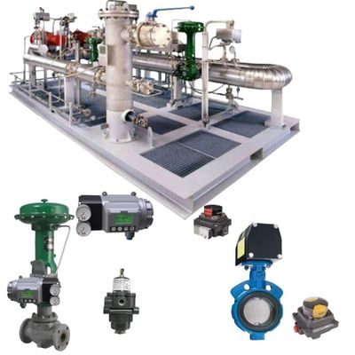 VAN BƯỚM KHÍ NÉN KEYSTONE MỚI VÀ CHÍNH XÁC VAN BƯỚM HÌNH 990 và BỘ ĐỊNH VỊ NELES ND7000